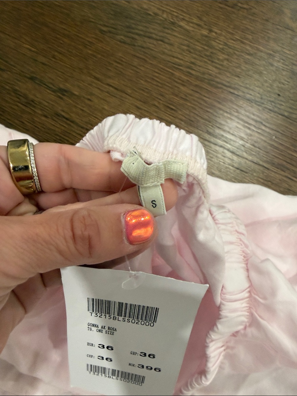 Brandy Melville Italy Ligh Pink Tiered Maxi Skirt - Women's Flowing Summer Skirt - Picture 4 of 5